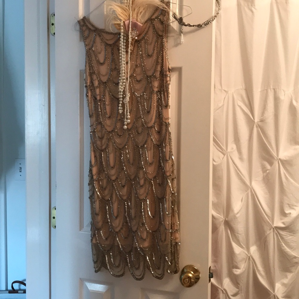 Beaded dress gatsby